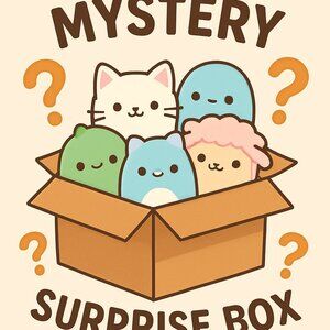 ✨ Mystery Surprise Box – 5" Squishmallows (Gently Used, No Tags) – Plush Lot